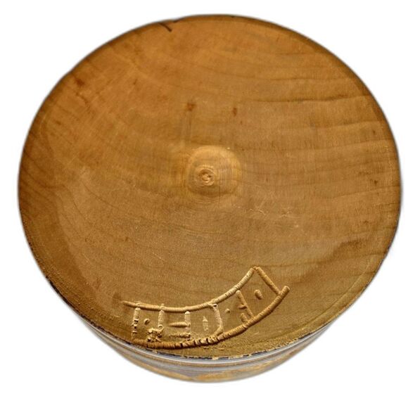 (3) Vintage Turned Wood Trinket Boxes (1) Signed by Pedro - Picture 8 of 8